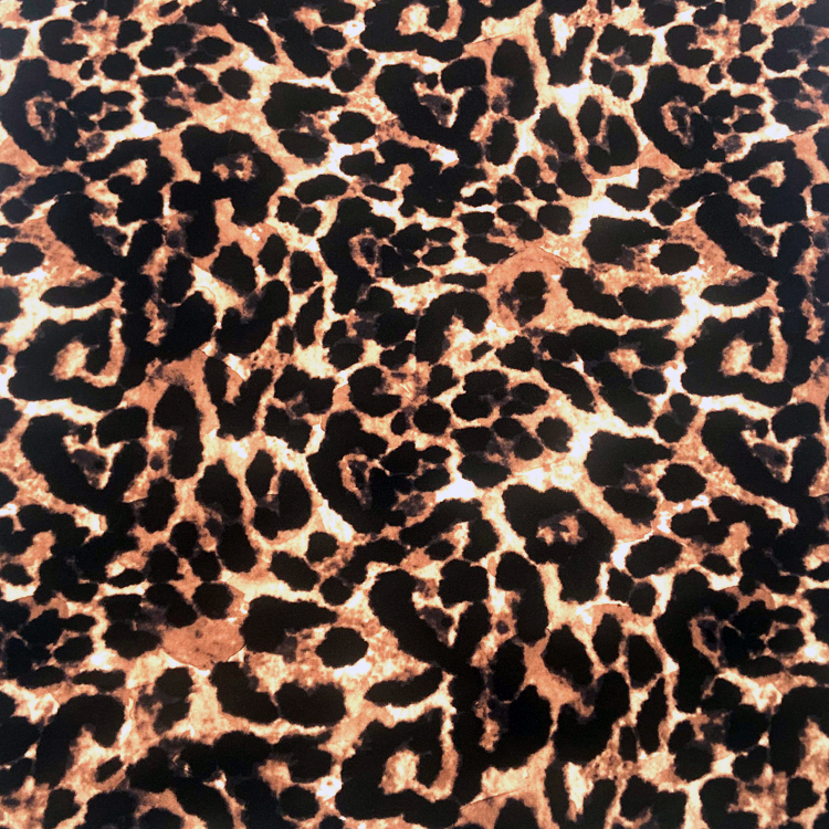 TESSUTO IN NYLON STAMPATO ANIMALI SELVATICI